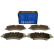 Brake pad set, disc brake QP7815 Quaro, Thumbnail 2