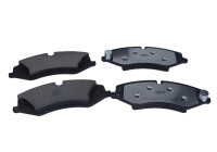 Brake pad set, disc brake QP7815C Quaro