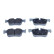 Brake pad set, disc brake QP7889 Quaro