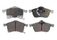 Brake pad set, disc brake QP7965 Quaro