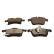 Brake pad set, disc brake QP7965C Quaro