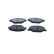 Brake pad set, disc brake QP7975C Quaro, Thumbnail 2