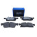 Brake pad set, disc brake QP7989C Quaro