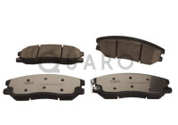 Brake pad set, disc brake QP7998C Quaro