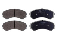 Brake pad set, disc brake QP8010 Quaro