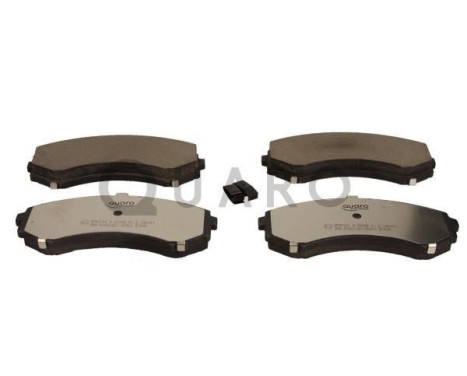 Brake pad set, disc brake QP8010C Quaro