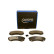Brake pad set, disc brake QP8010C Quaro, Thumbnail 2