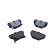 Brake pad set, disc brake QP8037C Quaro, Thumbnail 2
