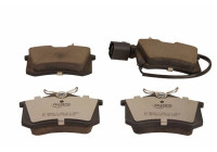 Brake pad set, disc brake QP8041C Quaro