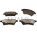 Brake pad set, disc brake QP8059C Quaro