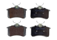 Brake pad set, disc brake QP8078 Quaro