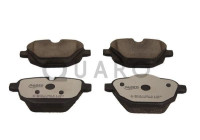 Brake pad set, disc brake QP8123C Quaro