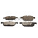 Brake pad set, disc brake QP8181C Quaro