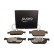 Brake pad set, disc brake QP8181C Quaro, Thumbnail 2