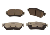 Brake pad set, disc brake QP8267C Quaro