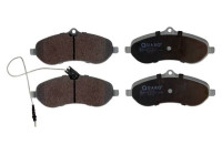 Brake pad set, disc brake QP8332 Quaro