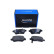 Brake pad set, disc brake QP8346C Quaro