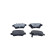 Brake pad set, disc brake QP8346C Quaro, Thumbnail 2