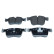 Brake pad set, disc brake QP8373 Quaro