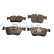 Brake pad set, disc brake QP8373C Quaro