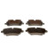 Brake pad set, disc brake QP8380 Quaro