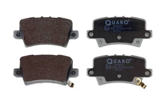 Brake pad set, disc brake QP8524 Quaro