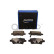 Brake pad set, disc brake QP8524C Quaro, Thumbnail 2