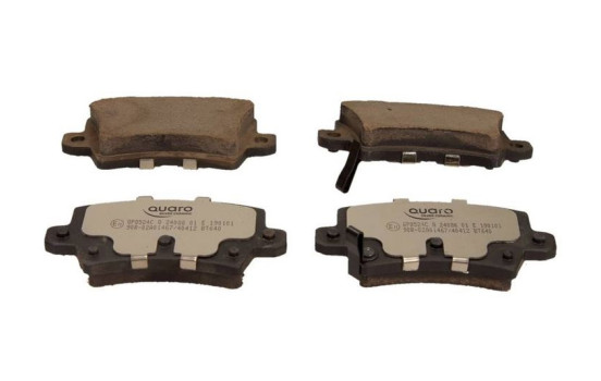Brake pad set, disc brake QP8524C Quaro