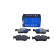 Brake pad set, disc brake QP8553C Quaro