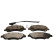 Brake pad set, disc brake QP8559C Quaro