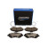 Brake pad set, disc brake QP8636C Quaro, Thumbnail 2