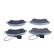 Brake pad set, disc brake QP8769 Quaro
