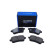 Brake pad set, disc brake QP8827C Quaro
