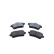Brake pad set, disc brake QP8827C Quaro, Thumbnail 2