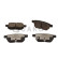 Brake pad set, disc brake QP8892C Quaro