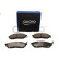 Brake pad set, disc brake QP8960C Quaro, Thumbnail 2