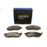 Brake pad set, disc brake QP8960C Quaro, Thumbnail 2