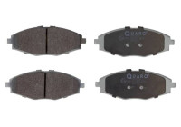 Brake pad set, disc brake QP8988 Quaro