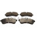 Brake pad set, disc brake QP9033C Quaro