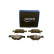 Brake pad set, disc brake QP9039C Quaro, Thumbnail 2
