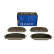 Brake pad set, disc brake QP9058 Quaro