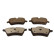 Brake pad set, disc brake QP9060C Quaro
