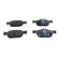 Brake pad set, disc brake QP9130C Quaro