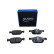 Brake pad set, disc brake QP9130C Quaro, Thumbnail 2