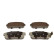 Brake pad set, disc brake QP9171 Quaro