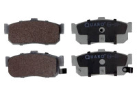 Brake pad set, disc brake QP9197 Quaro