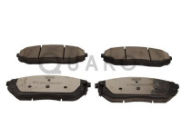 Brake pad set, disc brake QP9272C Quaro