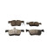 Brake pad set, disc brake QP9320C Quaro