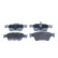 Brake pad set, disc brake QP9339 Quaro