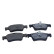 Brake pad set, disc brake QP9339C Quaro